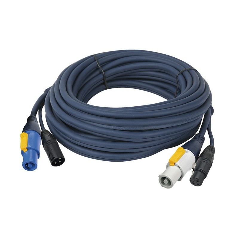 DAP 90900 FP17 Hybrid Cable - powerCON & 3-pin XLR - Audio / Power